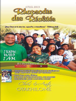 cover image of Rhapsody of Realities April 2013 French Edition